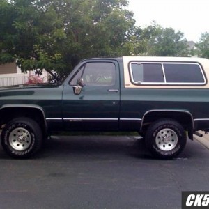89 Green K Blazer