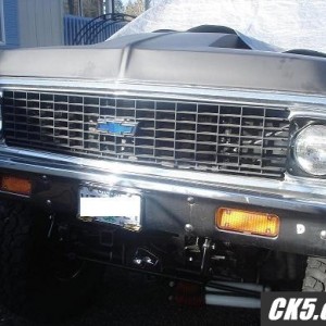 final powder coated grill