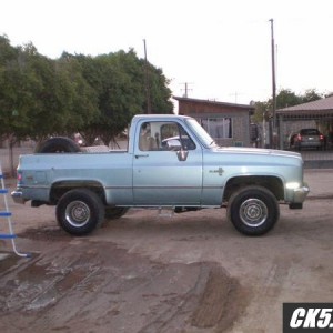 k5 before lift, and after