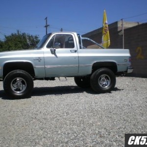 k5 before lift, and after
