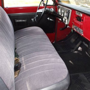 1969 C10 interior