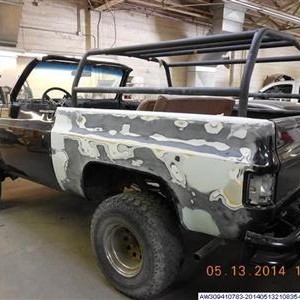 1975 Full Convertible Jimmy Paint Job