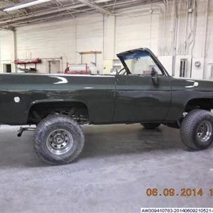 1975 Full Convertible Jimmy Paint Job