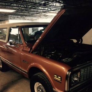 My new totally stock 72 K5 4X4