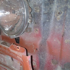 Grill Bolt Holes