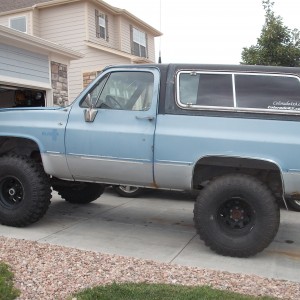 Pretty much as she sits now