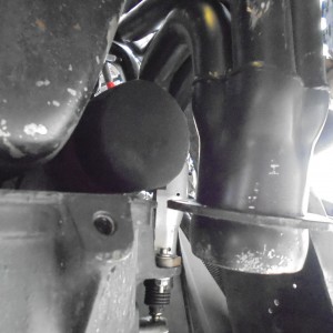 oil filter clearance