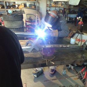 Beams Welded up