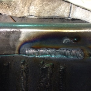 First Tig weld