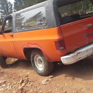 day 3, first trail run for the 73