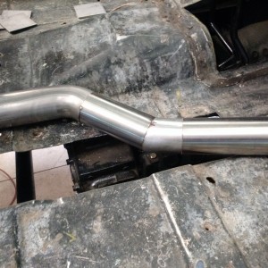 Passenger side exhaust