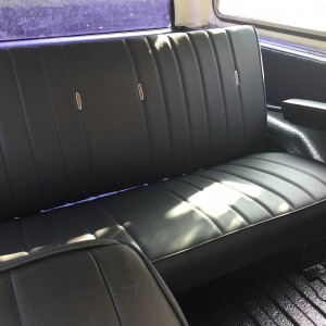 Freshly done interior of 75 Jimmy