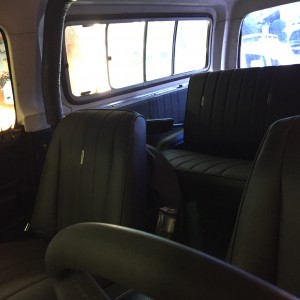 Freshly done interior of 75 Jimmy
