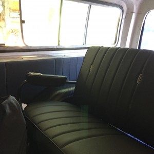 Freshly done interior of 75 Jimmy