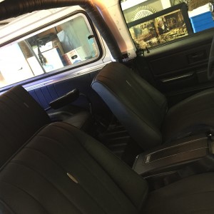 Freshly done interior of 75 Jimmy