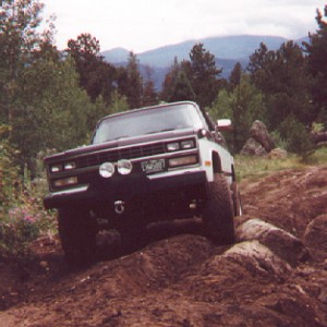 Blazer Crossing the Ruts