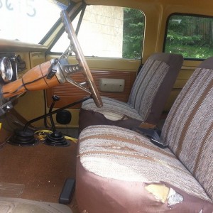 Driver side interior