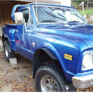 1967 K10 short bed stepside