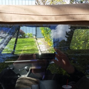 window rolled up BEFORE door is closed 1