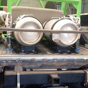 Tank's mounted