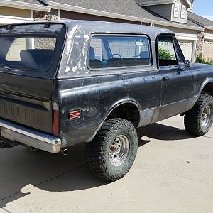 3/4 view passenger side