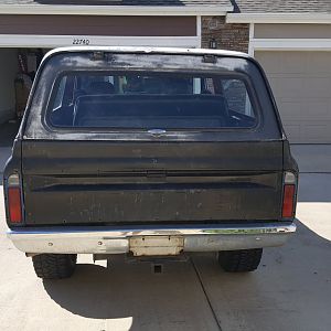 Rear view