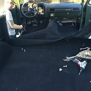 Installing Carpet Kit
