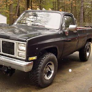 87 plow truck