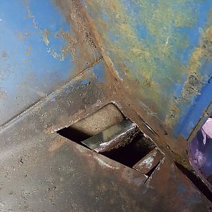 passenger side footwell 1