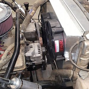 Shroud mounted