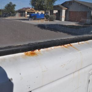 back door rust
