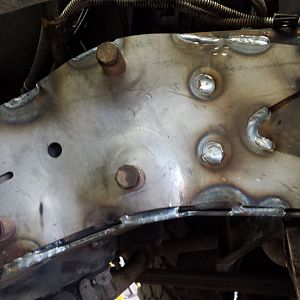 91 GMC Jimmy frame fix