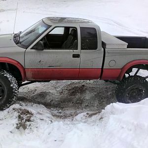 98 ZR2 SAS wheelin