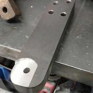 Custom steering arm