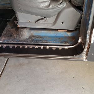 New drivers side rocker installed