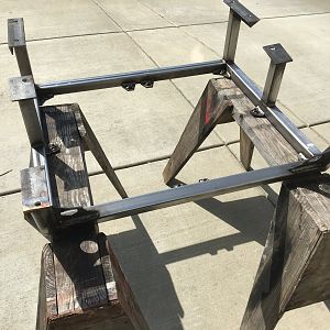 gast tank skid frame