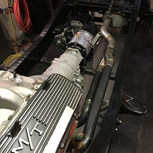 engine & exhaust in