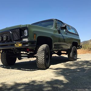 1975 GMC Jimmy Beauty Shots in Silverado, CA