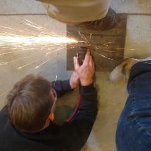 cutting the hard way
