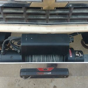 winch installed