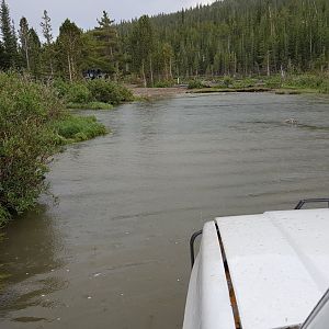 Coney Flats-starting big water crossing