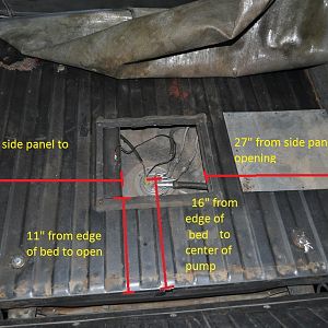 Measurements for opening