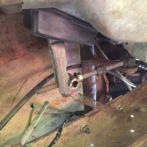 Home made clutch pushrod