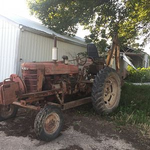 3pt backhoe on the M