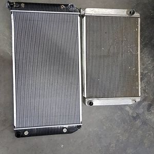 Previous radiator vs larger diesel radiator