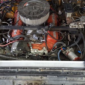 Radiator installed