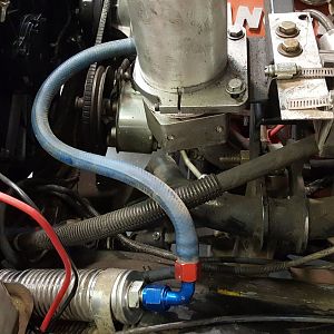 Temporary location steering cooler