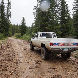 Headed up to the trail