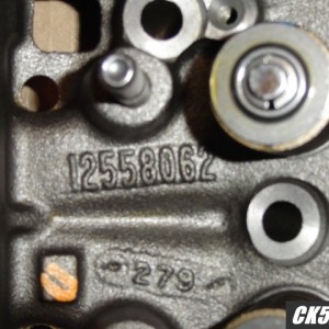 Head Casting Number