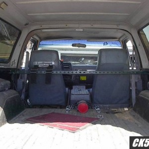Hurculined interior